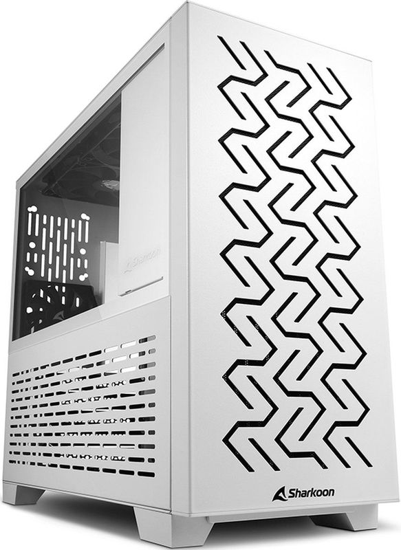 ATX Semi-tower Box Sharkoon 4044951035106 White mATX