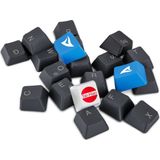 Sharkoon - SAC20 - Keycaps - Zwart - PBT-Kunststof