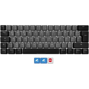 Sharkoon - SKILLER SAC20 S4 - Keycaps - Zwart - 61 Toetsaanslagen van PBT-kunststof