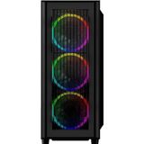ATX Semi-tower Box Sharkoon RGB Wave Black