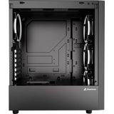 ATX Semi-tower Box Sharkoon RGB Wave Black
