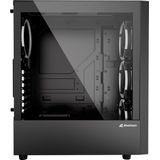 ATX Semi-tower Box Sharkoon RGB Wave Black