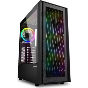 Sharkoon SHA-RGB WAVE RGB ATX Gaming PC behuizing