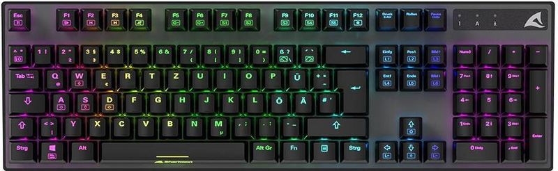 Sharkoon - Skiller SGK20 - Mechanisch Toetsenbord - Bruin - RGB