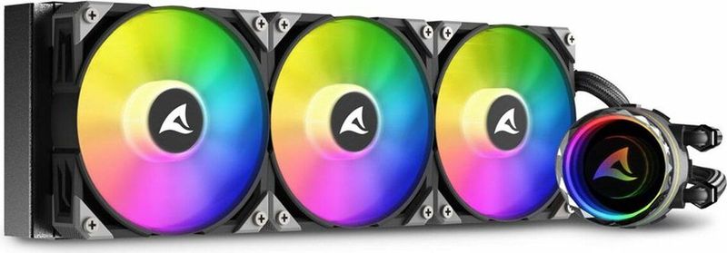 Sharkoon - S90 RGB - Vloeistofkoeling - 360 mm - Adresseerbare RGB PWM-ventilatoren