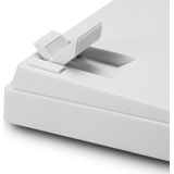 Sharkoon - SKILLER SGK50 S4 - Barebone Toetsenbord - Wit - Compatibel met 3- en 5-pins schakelaars