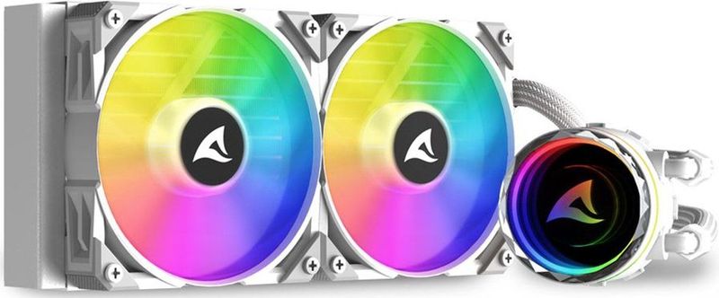 Box Ventilator Sharkoon S80 White RGB AIO