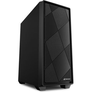 Sharkoon - VS8 - Midi Tower Behuizing - Zwart - Ruimte voor 6 Fans en 2 Radiatoren