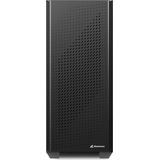 Sharkoon - Midi Vs9 RGB - PC-behuizing - Zwart - ATX - Ruimte voor 6 Ventilatoren