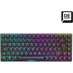 Sharkoon - Skiller SGK50 S3 - Gaming Keyboard - Zwart - RGB, Gateron Red, 75% lay-out