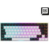 Sharkoon SKILLER SGK50 S3 toetsenbord Gamen USB QWERTZ Duits Wit