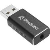 Sharkoon - Gaming DAC Pro S V3 - Geluidskaart - Zwart - USB Type-A, 3,5 mm uitgang, 2 V uitgangsspanning