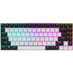 Sharkoon SKILLER SGK50 S3 Wit - Gaming toetsenbord - USB - Gateron Yellow - US Qwerty