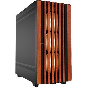 Sharkoon - Rebel C70M RGB - Midi Tower - Zwart - Geschikt voor Mini-ITX, Micro-ATX, ATX - 3x 2.5", 3x 3.5"