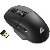 Sharkoon SGM50W muis Gamen Rechtshandig RF Wireless + USB Type-A Optisch 6400 DPI