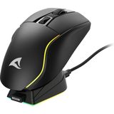 Sharkoon SGM50W muis Gamen Rechtshandig RF Wireless + USB Type-A Optisch 6400 DPI