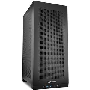 Sharkoon - Rebel C20 - ITX Mini Tower Behuizing - Zwart - Geschikt voor 360 mm Radiatoren