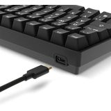 Sharkoon - Skiller SGK50 S3 PBT Toetsenbord - Geel - PBT-toetskapjes