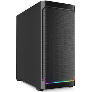 Sharkoon Behuizing AK4 RGB ATX 1xMetall zwart