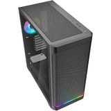 Sharkoon - AK4 RGB - PC Behuizing - Zwart - ATX - Met RGB Verlichting