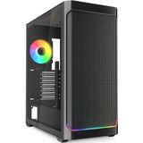 Sharkoon - AK4 RGB - PC Behuizing - Zwart - ATX - Met RGB Verlichting