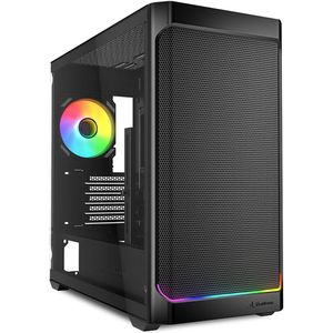 Sharkoon - Mk4W - PC Behuizing - Zwart - ATX - RGB Strip