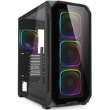 Sharkoon - Ak5g - PC Behuizing - RGB - ATX - Ruim Interieur