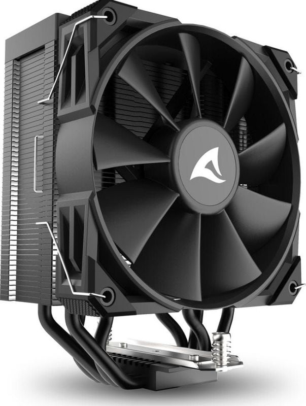 Sharkoon - A40 - Processorkoeler - Zwart - 120 mm Ventilator, 1800 RPM, TDP tot 230 W