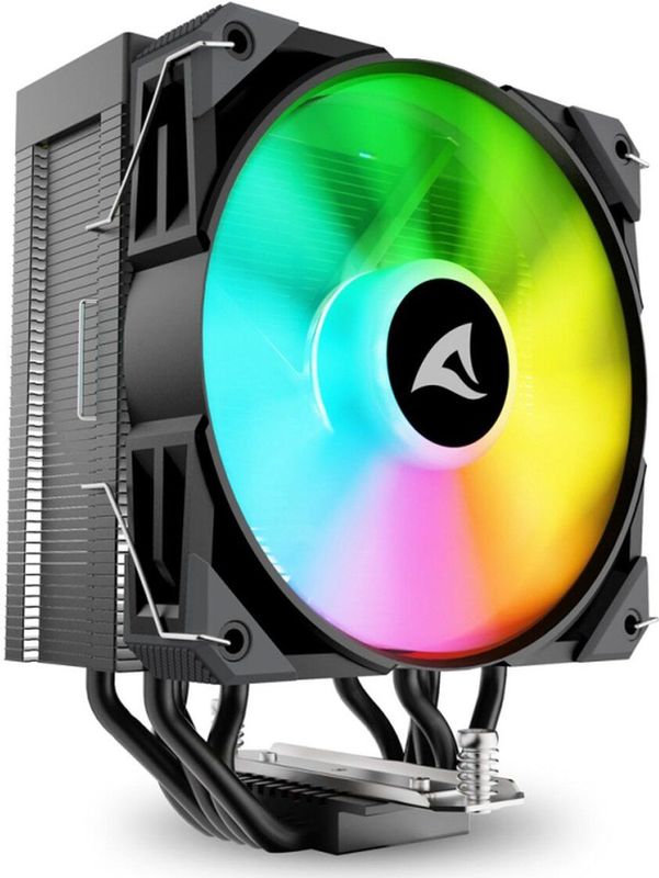 Sharkoon - A50 - CPU-koeler - Zwart - RGB - 120 mm Ventilator