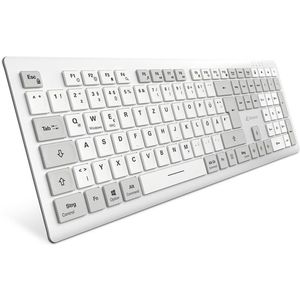 Sharkoon - OfficePal K30W - Draadloos Toetsenbord - Wit