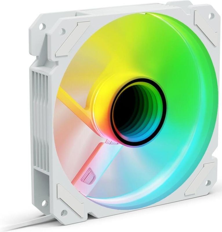 Shark - Mirror PWM RGB - Ventilator - RGB - 500 tot 1500 rpm