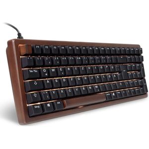 Sharkoon - Skiller SGK50 S2 Wood - Gaming Toetsenbord - RGB - PBT Toetsen