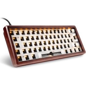 Sharkoon - SKILLER SGK50 S4 - Gaming Toetsenbord - RGB - Wood Barebone