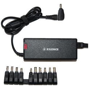 Xilence - Universele Notebook Lader - 90W - Zwart - 9 Verwisselbare Pluggen