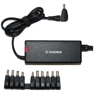 Xilence universele notebook lader 90W met 9 verwisselbare pluggen / zwart