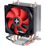 Xilence A402 AMD CPU-koeler, 92 mm PWM-ventilator, 130 W TDP, rood/zwart/zilver