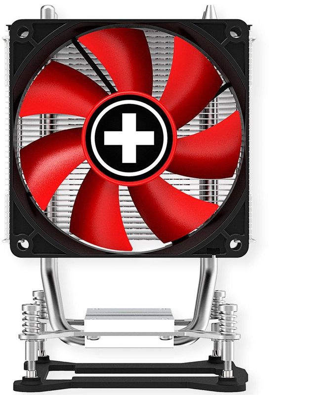 Xilence - I402 - Processorkoeler - Zwart/Rood - 600/2200 tpm, 65,4 CFM, 14/23,8 dB