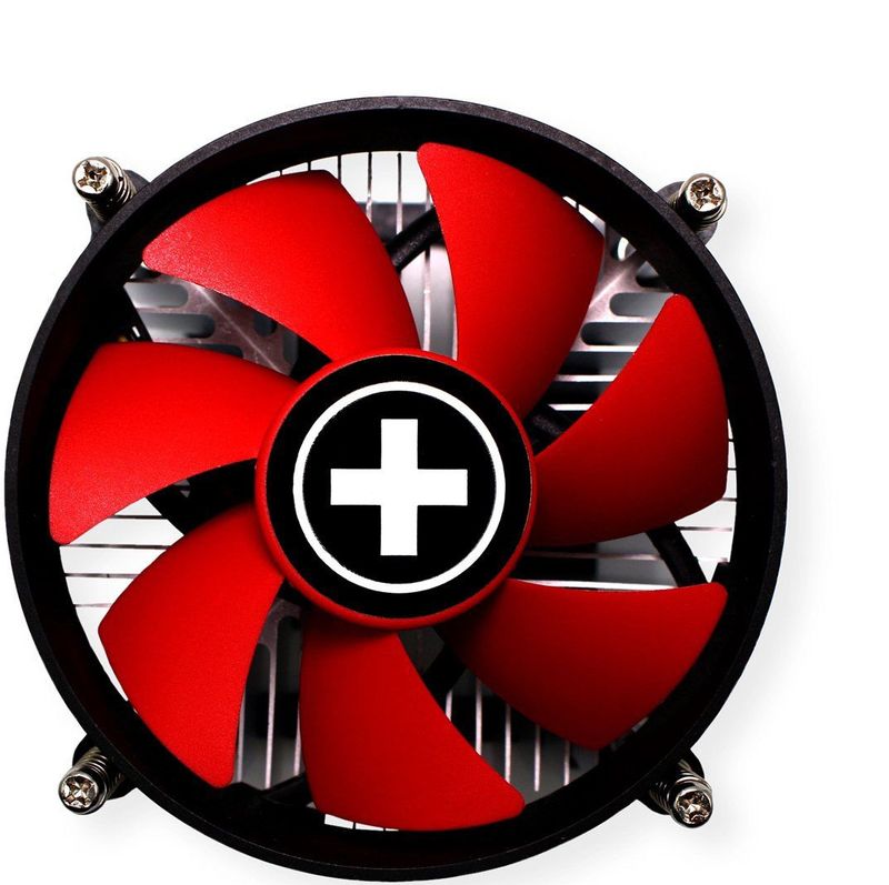 Xilence - XC032 - CPU-koeler - Rood/Zwart/Zilver - 92 mm PWM Ventilator