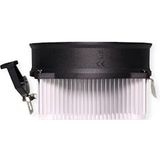 Xilence A200 - Processorkoeler - Zwart - Aluminium - 92 mm Ventilator