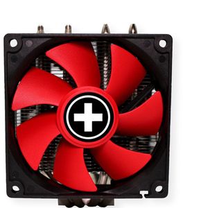 Xilence - M504D - Processorkoeler - Zwart/Rood - 600-2200 RPM, 111,2 CFM, 14,0-21,8 dBA