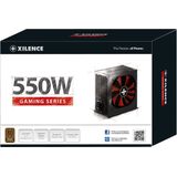 Xilence - XP550R10 - PC Voeding - Rood/Zwart - 550W 80+ Bronze