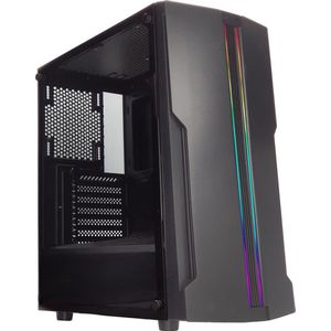 Xilence - Performance C - Midi Tower - Zwart - RGB-Verlichting, Geschikt voor 240 mm Waterkoeling