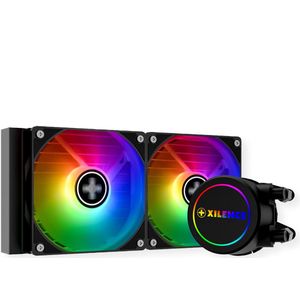 Xilence - LQ240.ARGB - AiO Waterkoeling - Zwart - 240mm met ARGB PWM, 300W TDP