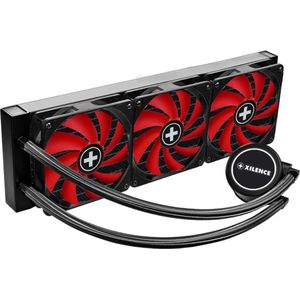 Xilence LQ360 AMD und Intel AiO 360mm Wasserkühlung, 3x 120mm PWM Lüfter, 400W TDP, rot/schwarz