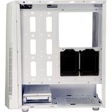 Xilence - Performance C X5 - Mid Tower ATX-behuizing - Wit - RGB Verlichting, Geschikt voor Waterkoeling