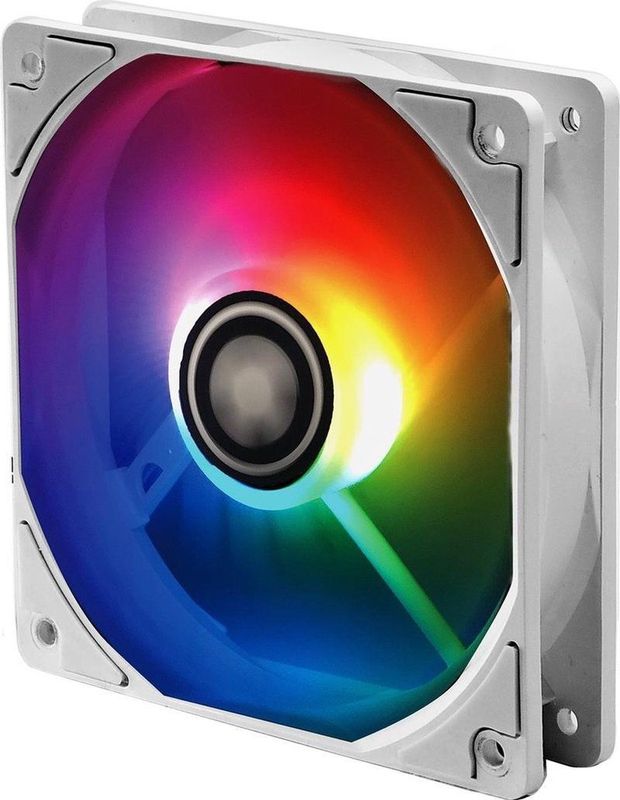 Xilence - Performance A+ - Case Fan - Wit - 120 mm - ARGB, 500-1500 rpm, 70 cfm, max. 32.5 dB(A)