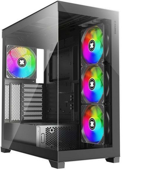 Xilence - XG171 - PC-behuizing - Zwart - ARGB-ventilatoren, Hoogwaardig Glas