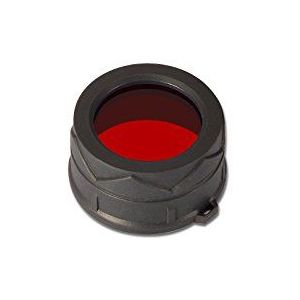 Nitecore Unisex - kleurfilter voor volwassenen 34 mm rood accessoires | zaklampen, Eén maat