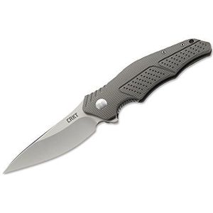 CRKT Uniseks zakmes voor volwassenen, 20,0 cm, zilverkleurig