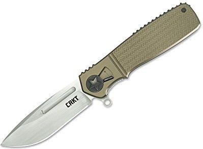 CRKT Homefront 01CR270GKP Zakmes Groen, Lemmet lengte: 8,9 cm